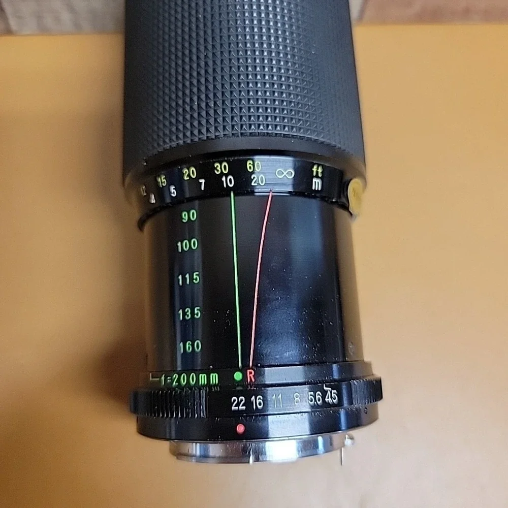 HOYA 52mm Skylight 1B No. 919043 1:4.5f = 80 - 200mm Lens Formula 5